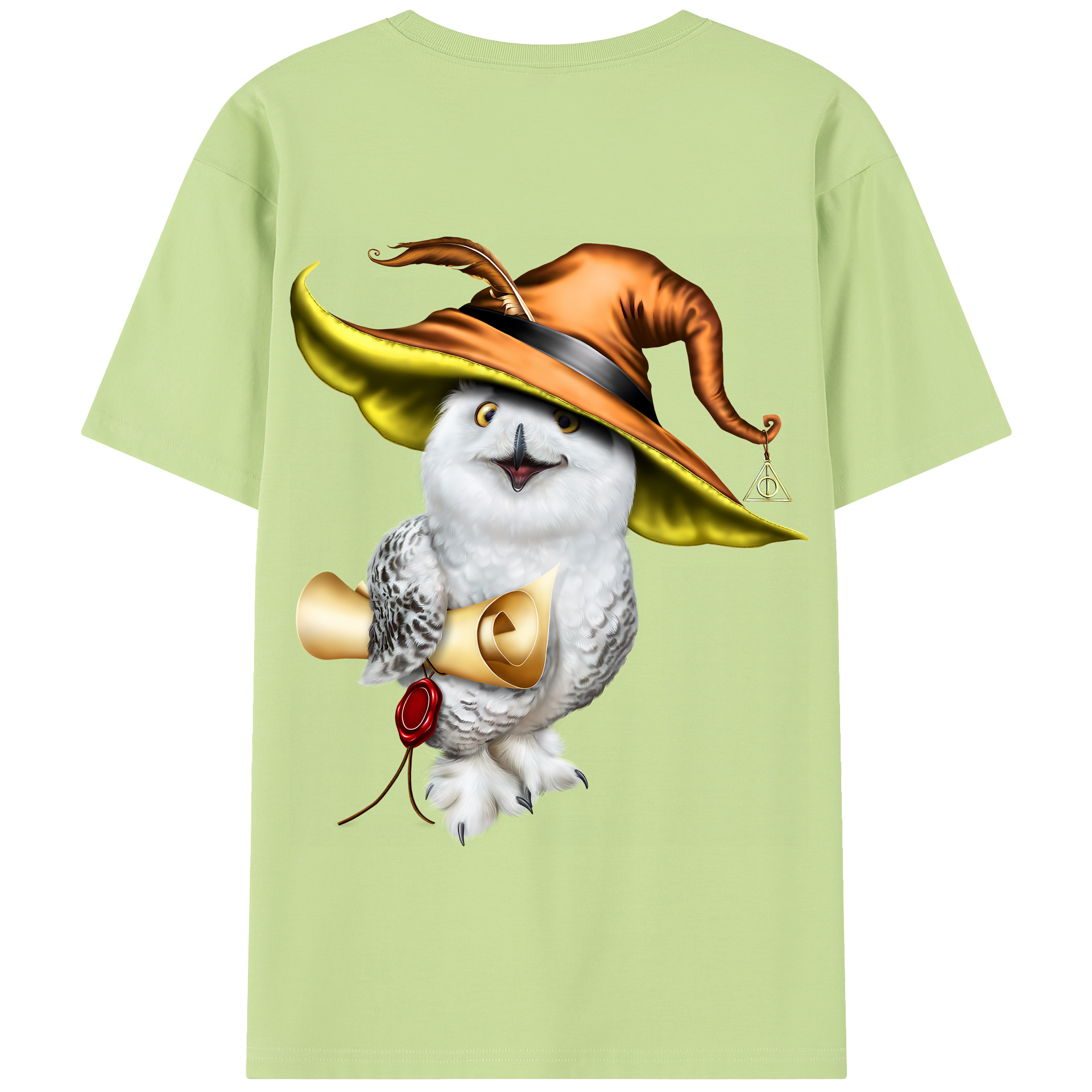 （画像用） Harry Potter ハリー・ポッターシリーズ 綿100％半袖Tシャツ（背面プリント）